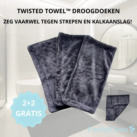 TWISTED TOWEL™ - DROOGDOEK 2+2 GRATIS Op=Op